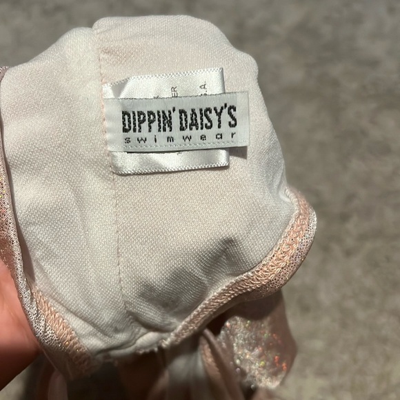 Dippin' Daisy's One Piece Rose Metallic Swimsuit - Picture 4 of 6